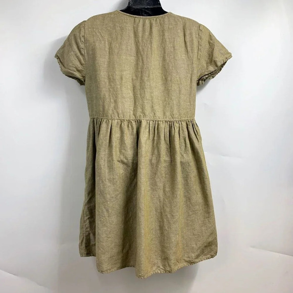 Madewell Women's Linen-Blend Alexandra Button-Front Mini Dress Size S - Picture 2 of 12